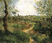 Camille Pissarro Landscape oil painting on canvas